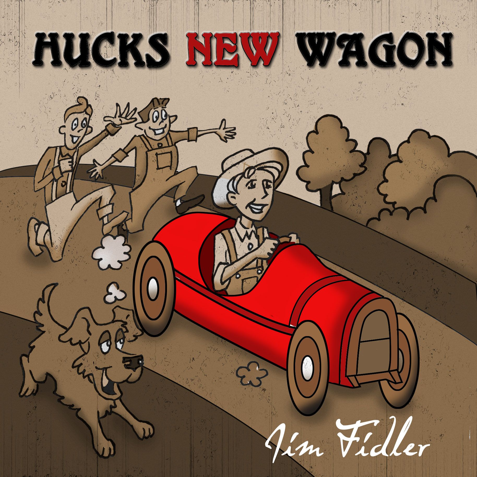 Huck's New Wagon